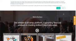 Desktop Screenshot of nucleusfinancial.com
